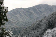 雪山の風景