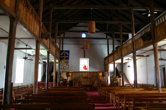 モクアイカウア教会内部