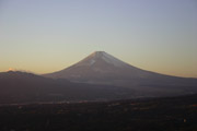 富士山の夕景の壁紙